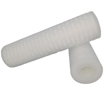 0.05 micron food grade PP 20 Inch 508mm Pleated Folded Filter Cartridge for water AB2FD3EH1